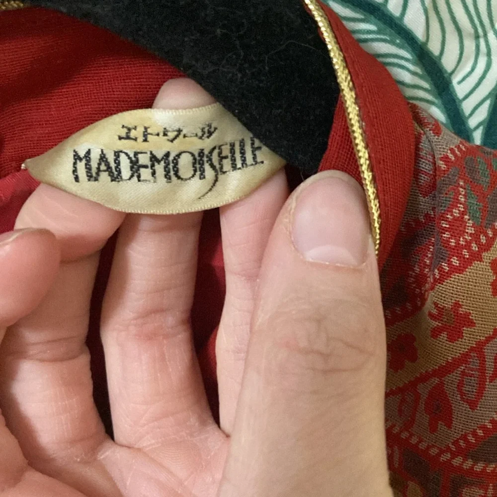 Vintage 80s Mademoiselle Dress - Picture 5 of 9